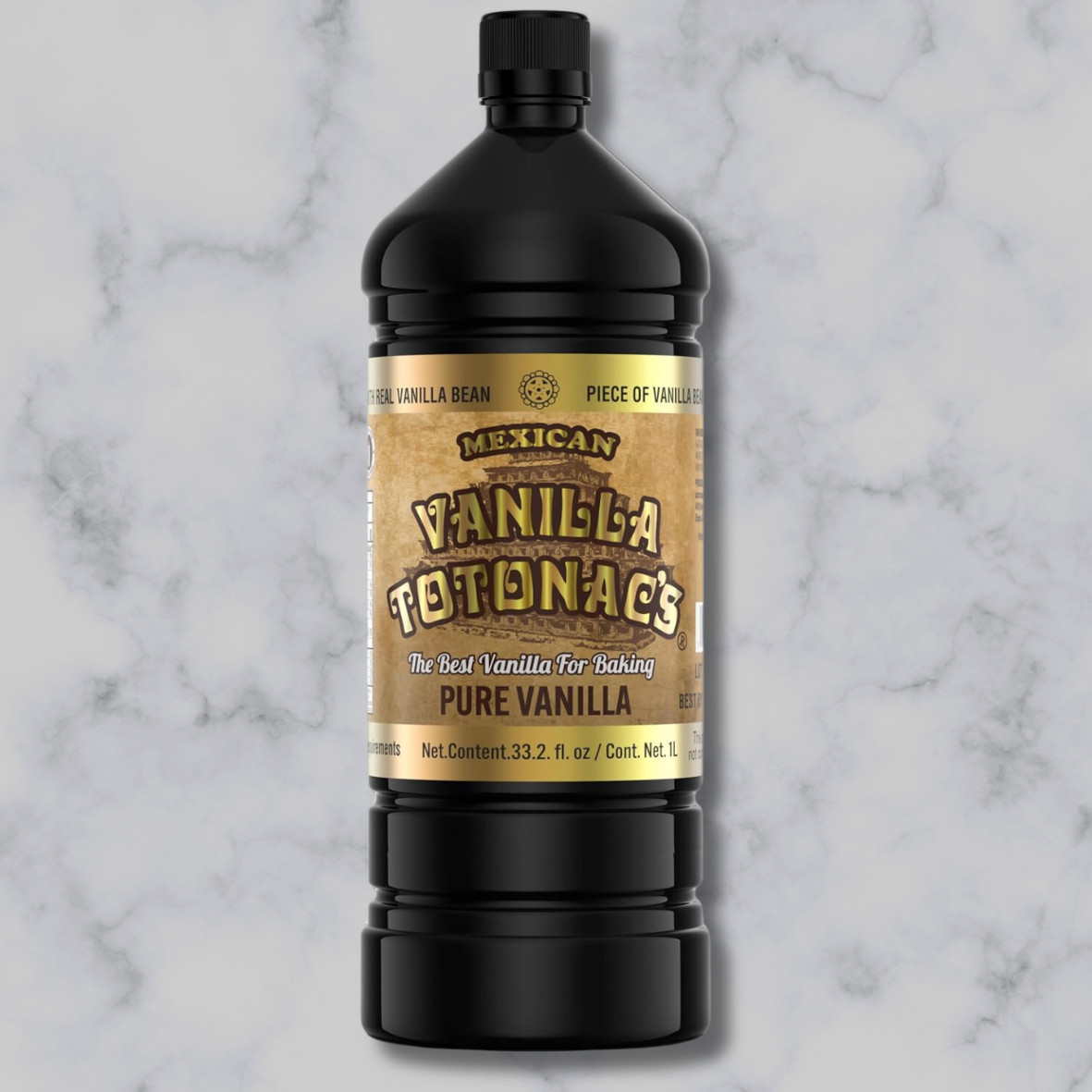 Totonac's Pure Mexican Vanilla extract, 33.2 Ounces (Baking)