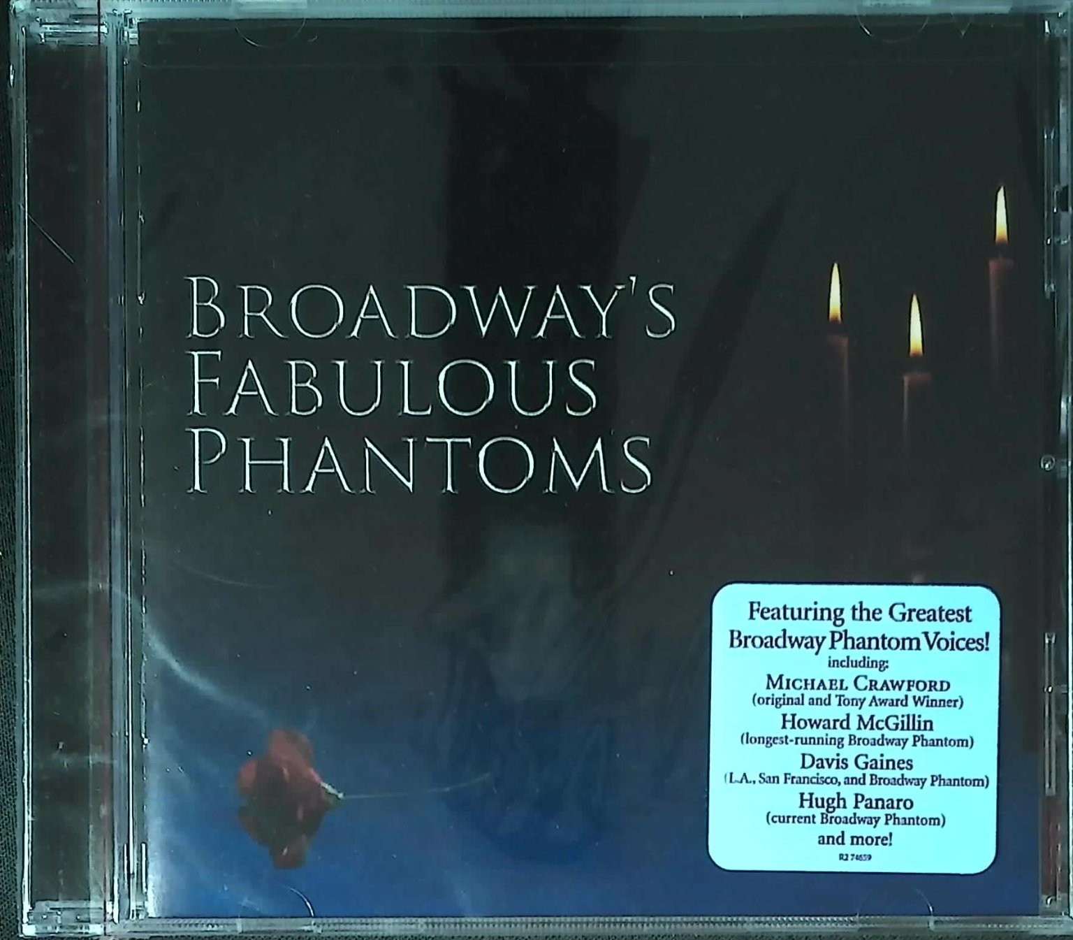 Broadway\'s Fabulous Phantoms CD 2003 Compilation Soundtrack Broadway Pop New