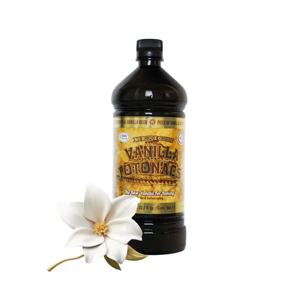 Totonac's Pure Mexican Vanilla extract, 33.2 Ounces (Baking) Totonac's Pure Mexican Vanilla extract, 33.2 Ounces (Baking)