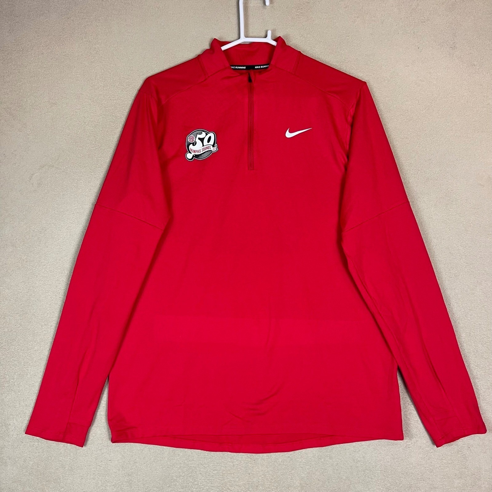 Memphis Sounds Nike Pullover Mens L Dri-FIT Red ABA Basketball DH4949-657 EUC