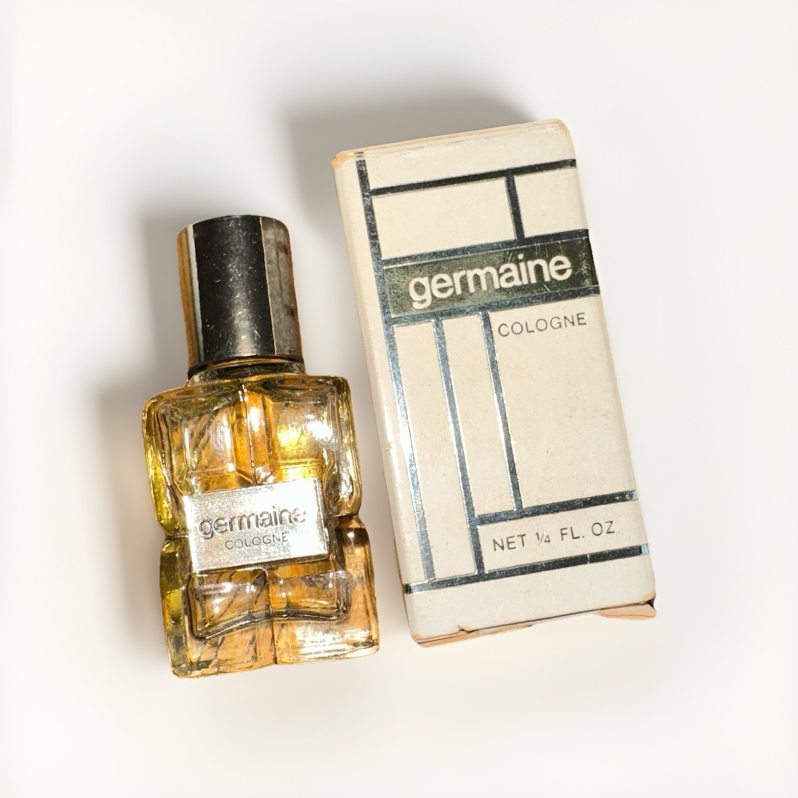 vintage Germaine Monteil perfume cologne sample bottle Collectables RARE 1/4 Oz vintage Germaine Monteil perfume cologne sample bottle Collectables RARE 1/4 Oz