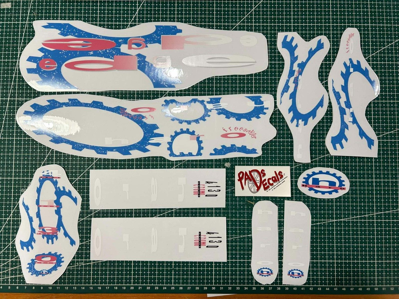 1992 Haro Edge bmx sticker decals 1992 Haro Edge bmx sticker decals