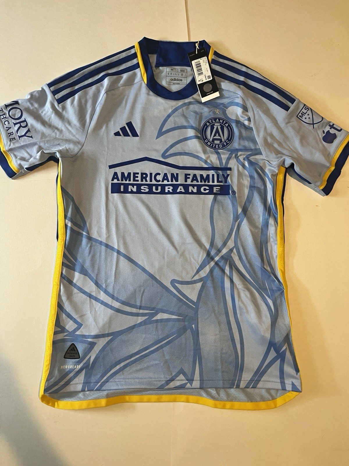 authentic Adidas Atlanta United FC Aeroready Jersey Size M MLS Soccer authentic Adidas Atlanta United FC Aeroready Jersey Size M MLS Soccer