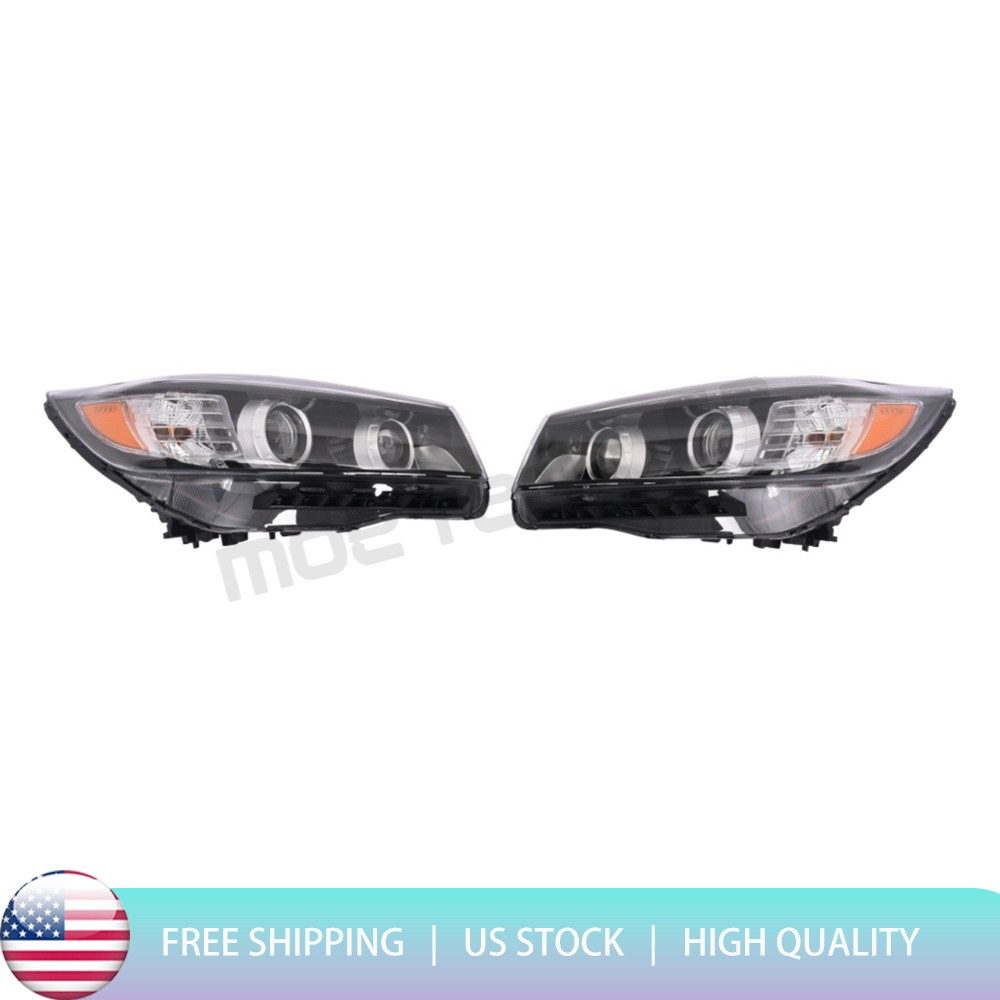 For 2016-2018 Kia Sorento Headlight Halogen w/ LED DRL 2pcs For 2016-2018 Kia Sorento Headlight Halogen w/ LED DRL 2pcs