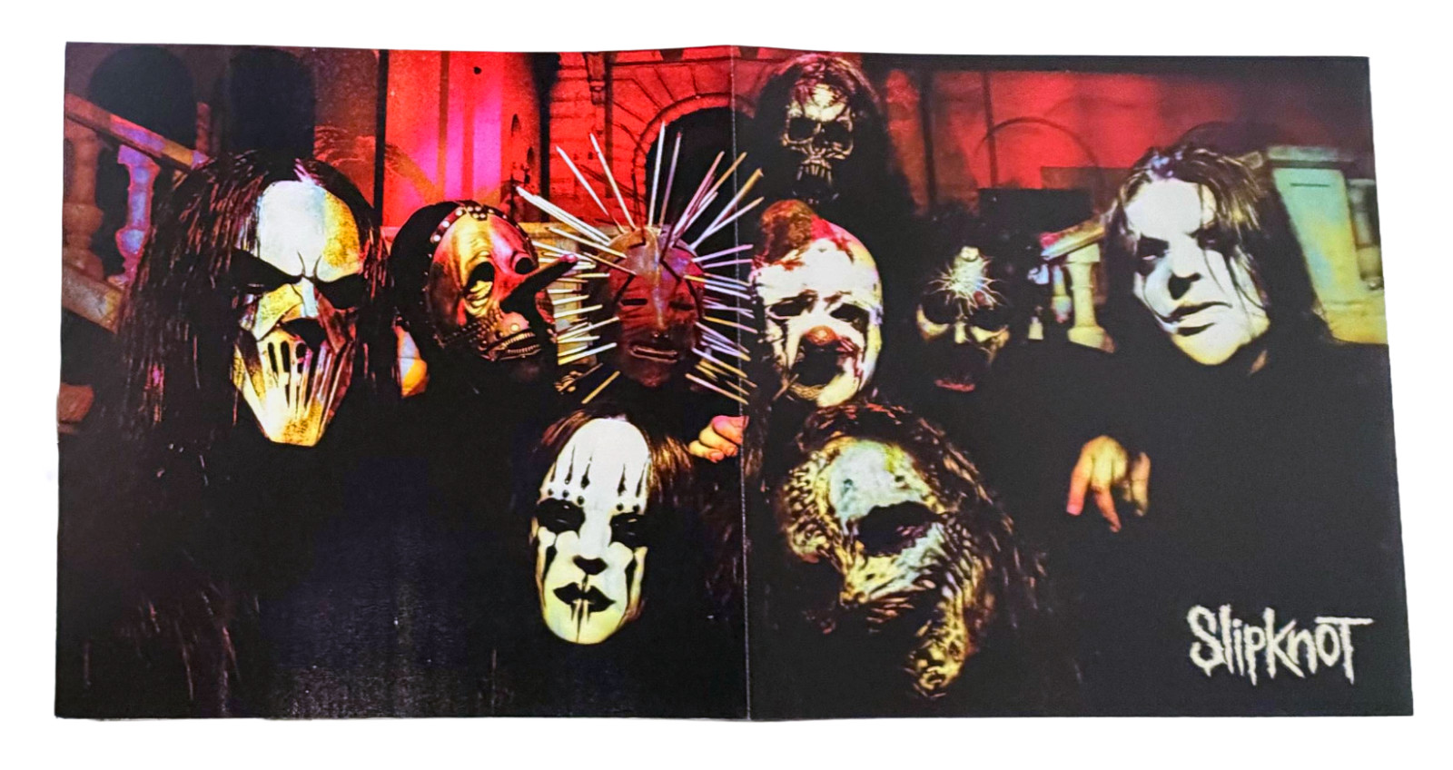 RARE SLIPKNOT 2004 Promo Flat Poster Vol 3 Subliminal Verses Roadrunner NM 24x12