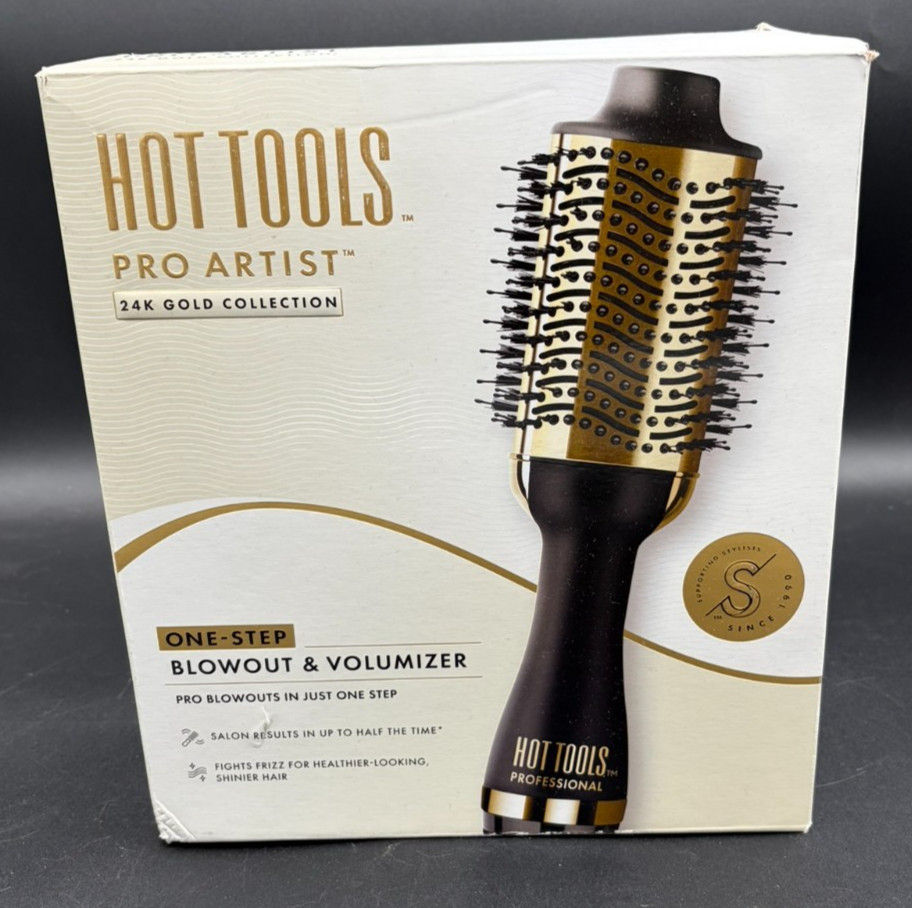 Hot Tools Pro Artist 24K Gold One-Step Blowout & Volumizer, NEW Hot Tools Pro Artist 24K Gold One-Step Blowout & Volumizer, NEW