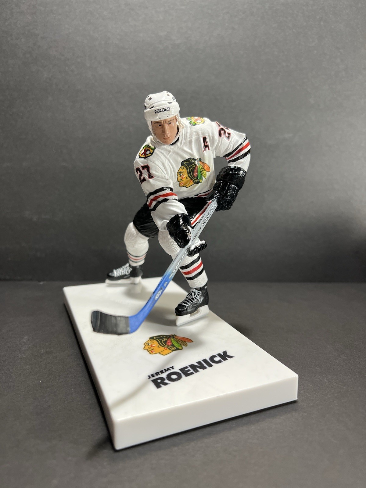 PRE-ORDER Custom McFarlane Jeremy Roenick Blackhawks Figure **READ PRE-ORDER Custom McFarlane Jeremy Roenick Blackhawks Figure **READ