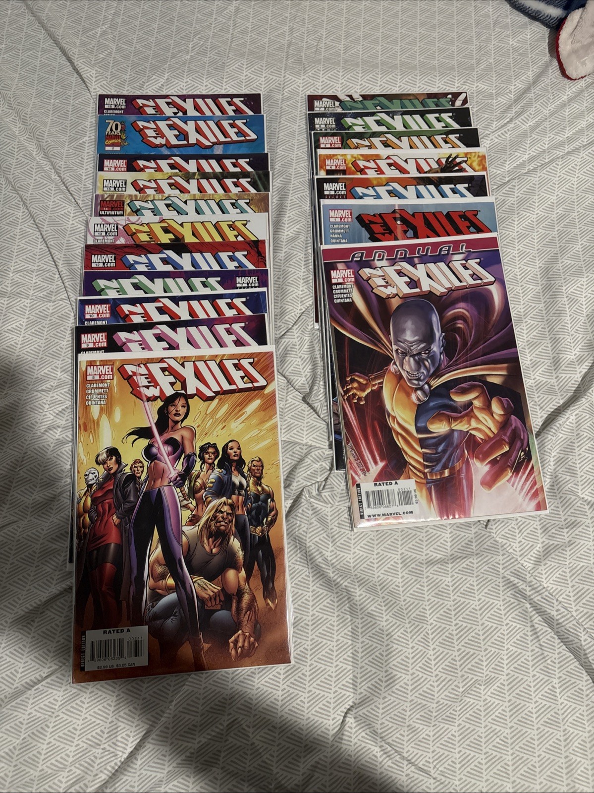 Marvels New Exiles 2009 Issues 1-18 (no Issue 2) In Great Condition Marvels New Exiles 2009 Issues 1-18 (no Issue 2) In Great Condition