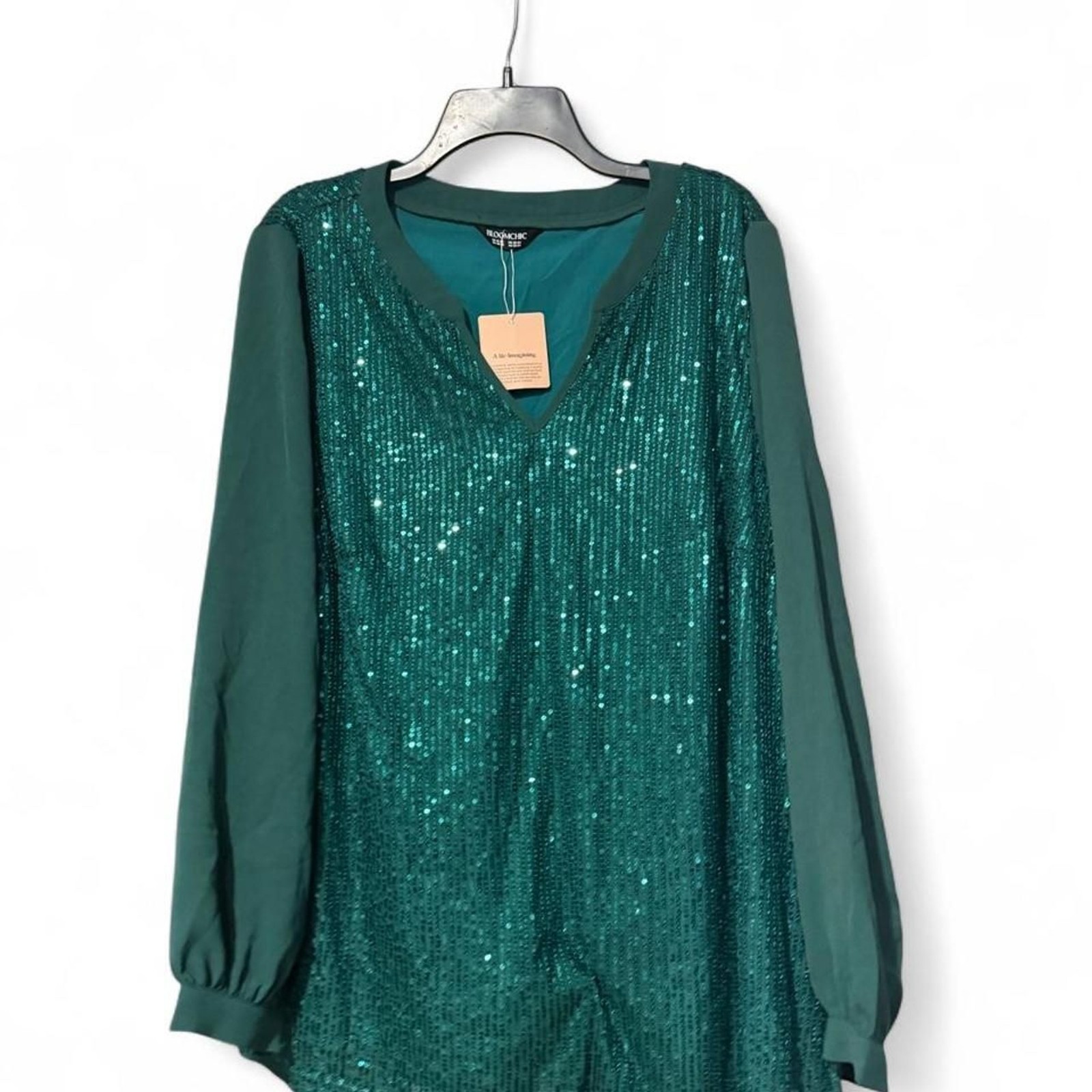 Bloomchic Women\'s Green Blouse Bloomchic Women\'s Green Blouse