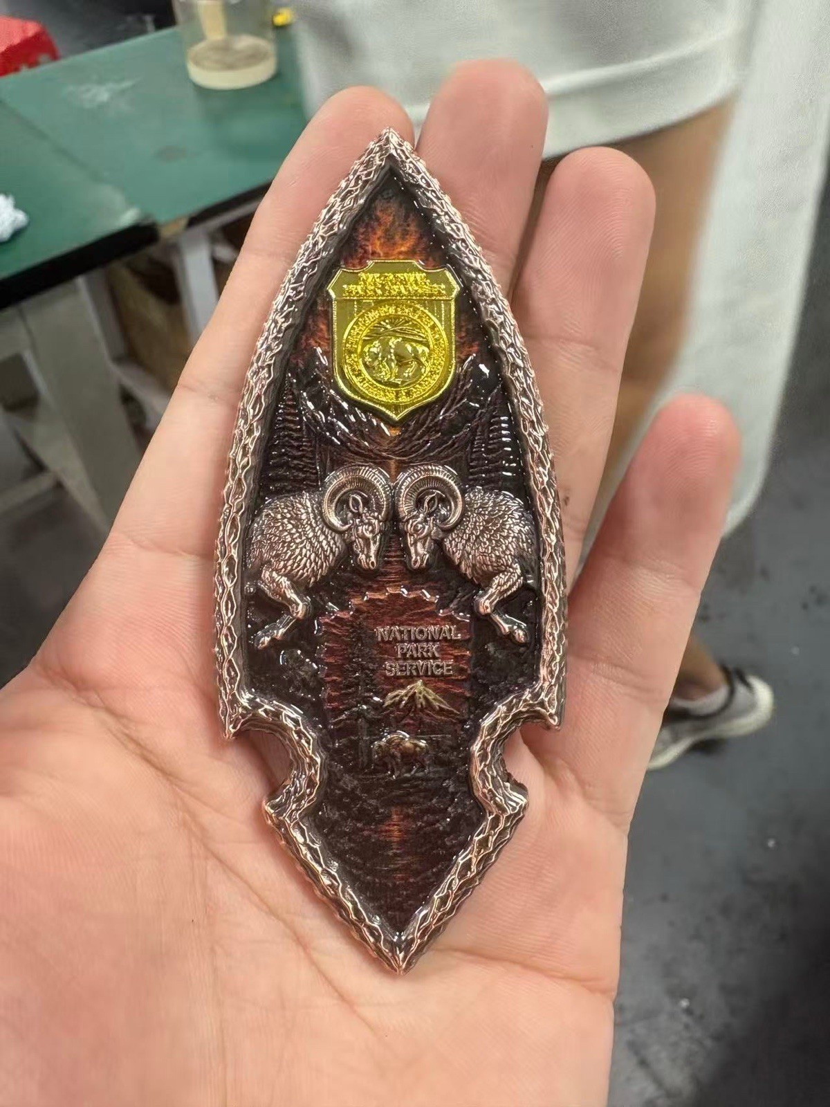 National Park Service Arrowhead Challenge Coin Only 250 Made. National Park Service Arrowhead Challenge Coin Only 250 Made.