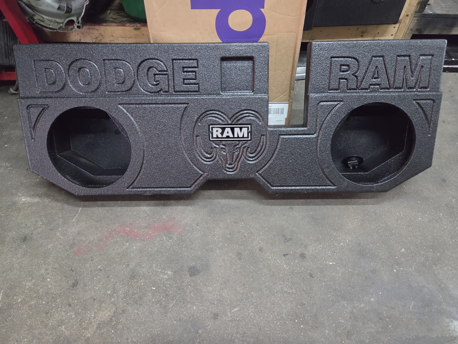 Custom Dodge Ram 2002-2023 Classic Ported Subwoofer Box 8\