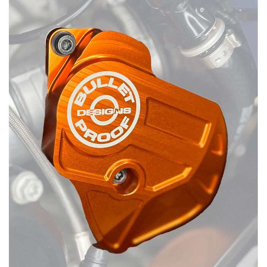 Bullet Proof Designs Throttle Body Guard - Orange BPD-TBG-23-ORG Bullet Proof Designs Throttle Body Guard - Orange BPD-TBG-23-ORG