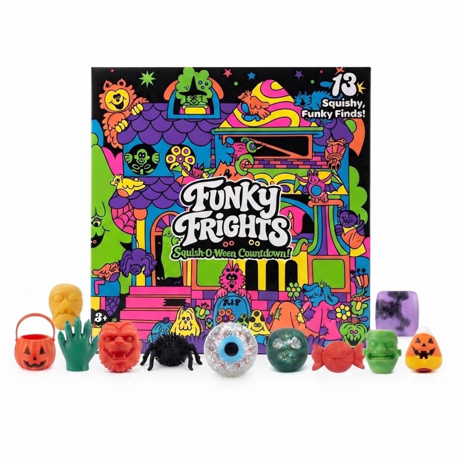 Authentic Schylling NeeDoh Funky Frights Squish-O-Ween Countdown - SHIPS TODAY Authentic Schylling NeeDoh Funky Frights Squish-O-Ween Countdown - SHIPS TODAY