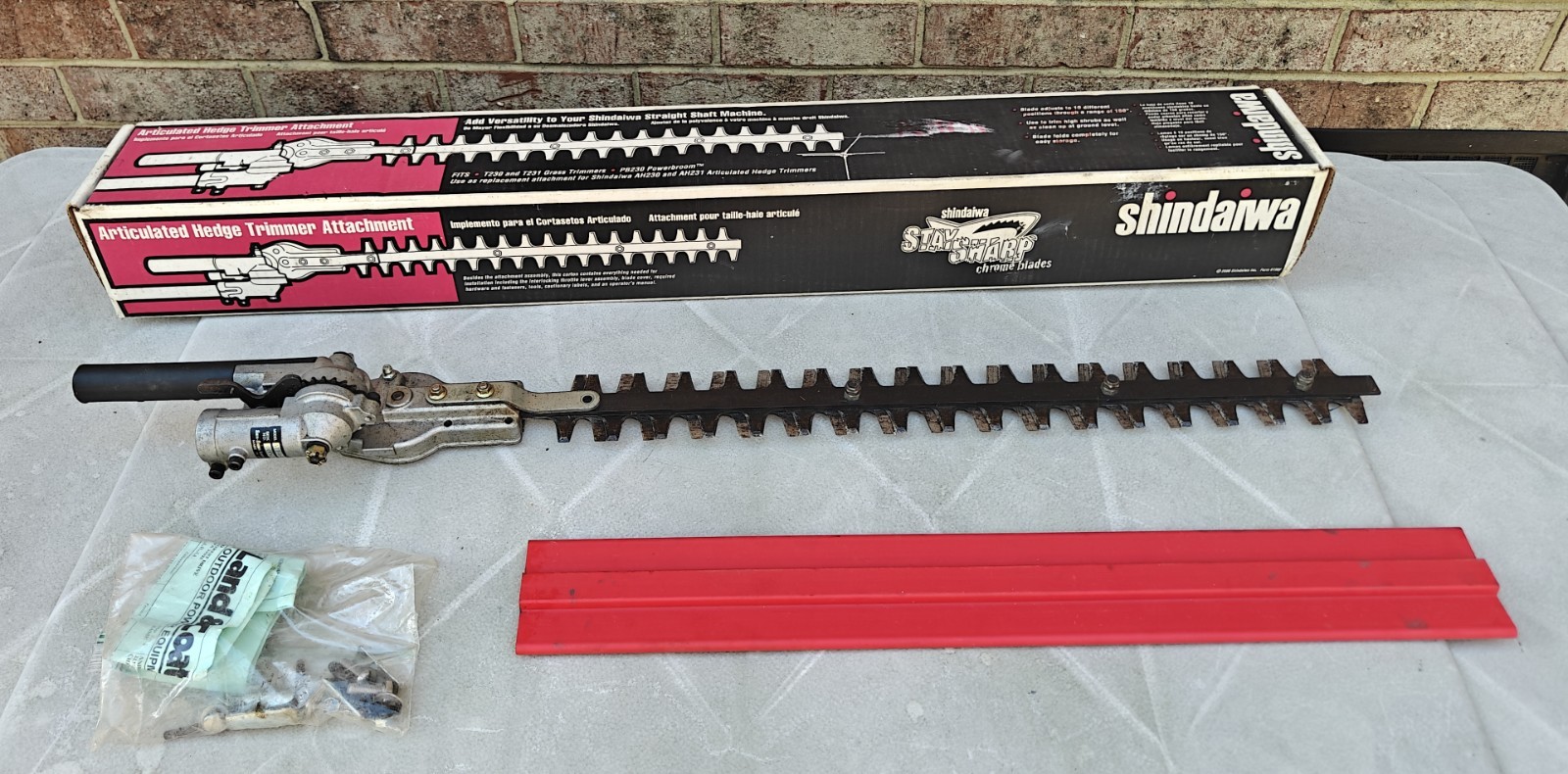 Vintage Japan Shindaiwa ATT-AH230 Hedge Trimmer Attachment T230 T231 PB230 AH230