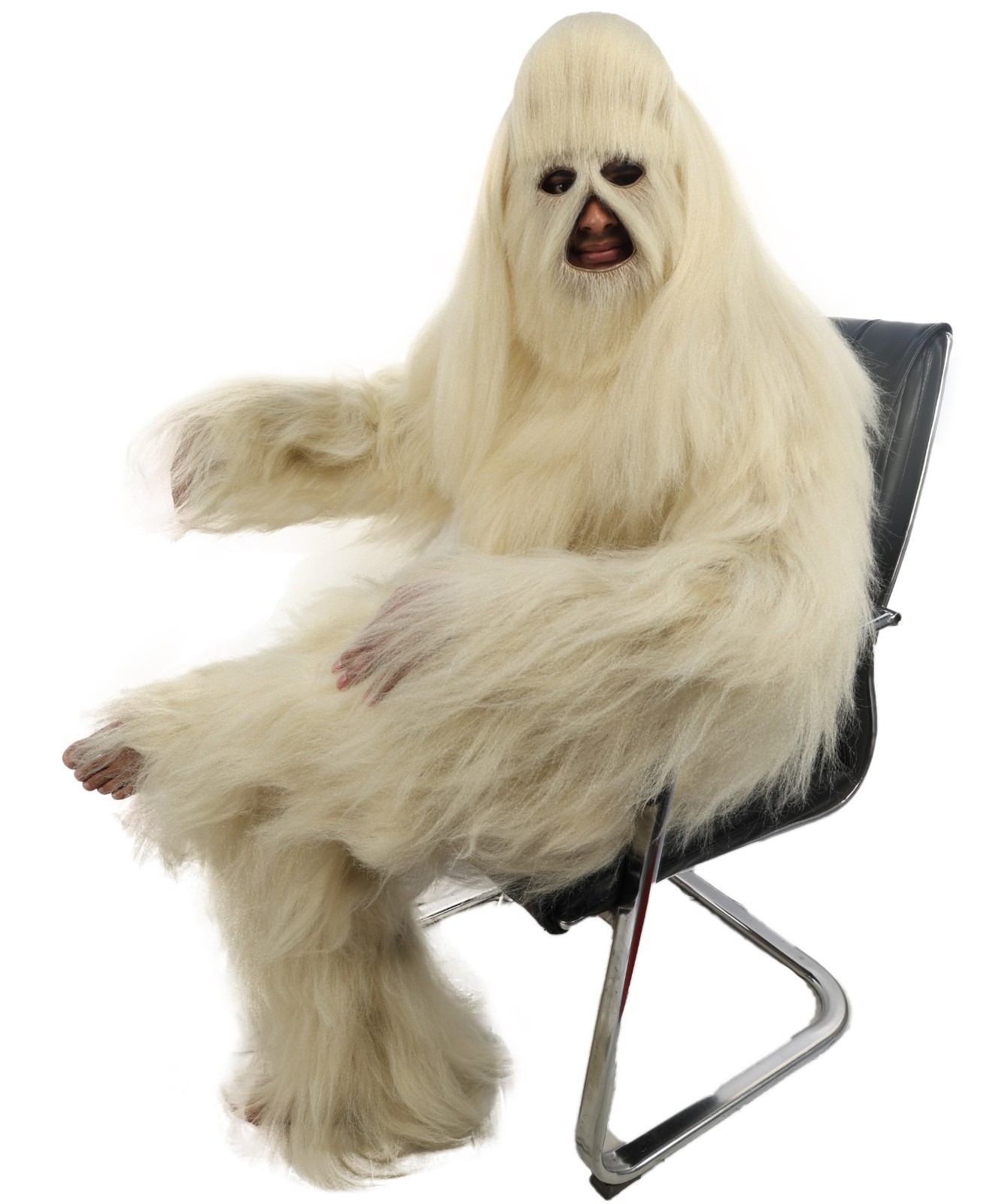Adult Extreme Hairy Person Costume, Mask & Bundle - Full-Body, Multiple Color