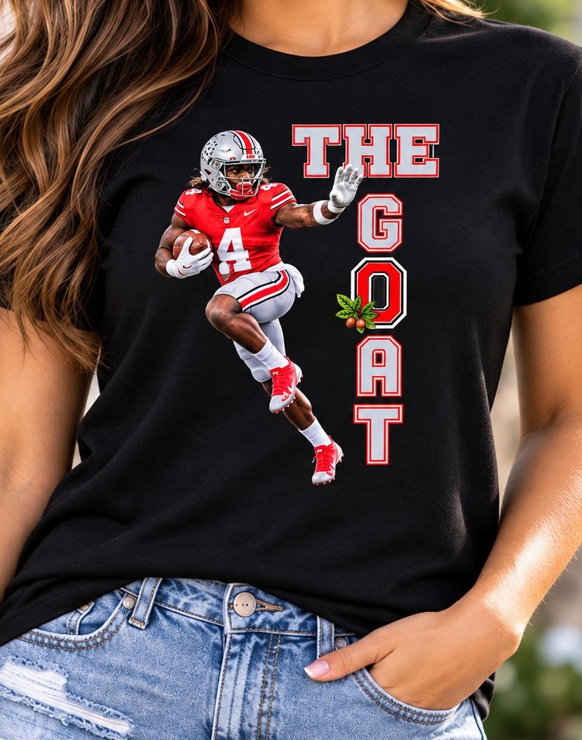 Jeremiah Smith Heisman Pose GOAT T-Shirt