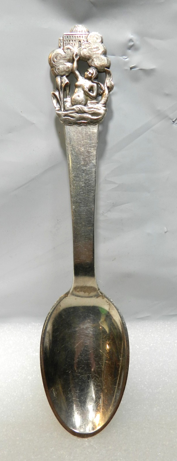 Vintage W & S Sorensen Hans Christian Andersen Fairy Tale Spoon Silver  I55S
