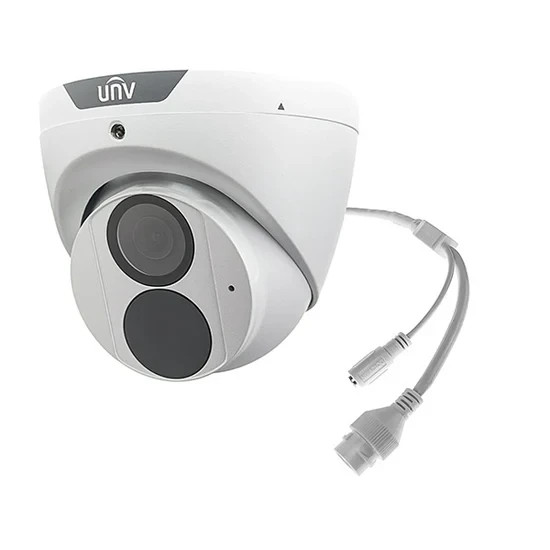 UNV Uniview 4MP IP Weatherproof IR Turret Camera IPC3614SR-ADF28KM-H Open Box