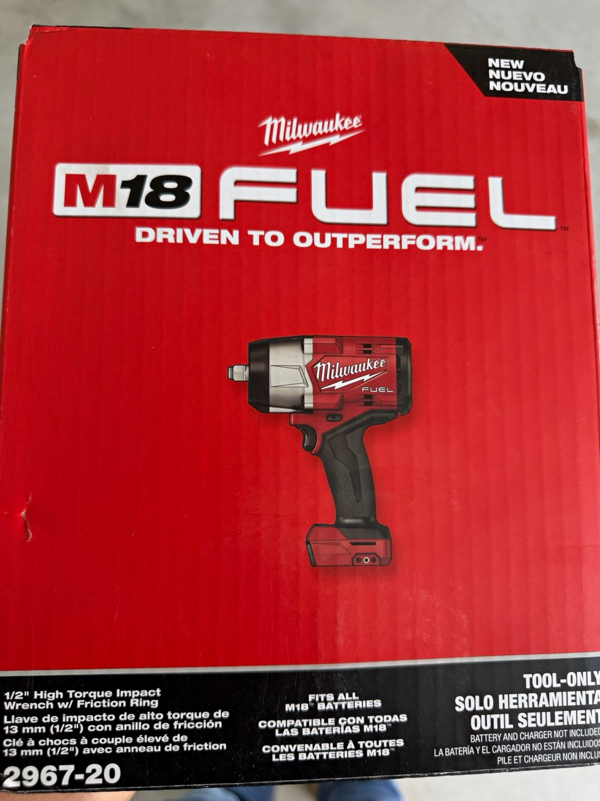 Milwaukee M18 FUEL 18V 1/2 Milwaukee M18 FUEL 18V 1/2