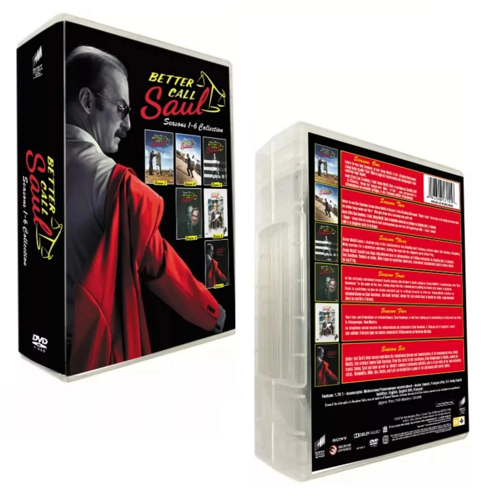 Better Call Saul: The Complete Series Seasons 1-6 (DVD) Brand New & Sealed