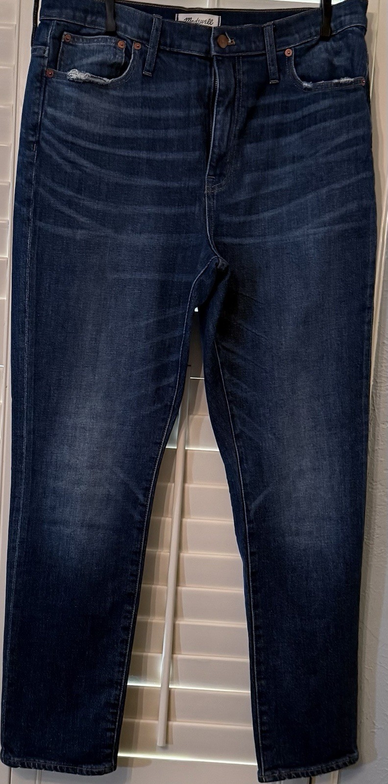 Madewell The High Rise Slim Boy Jean  Size 31 EUC