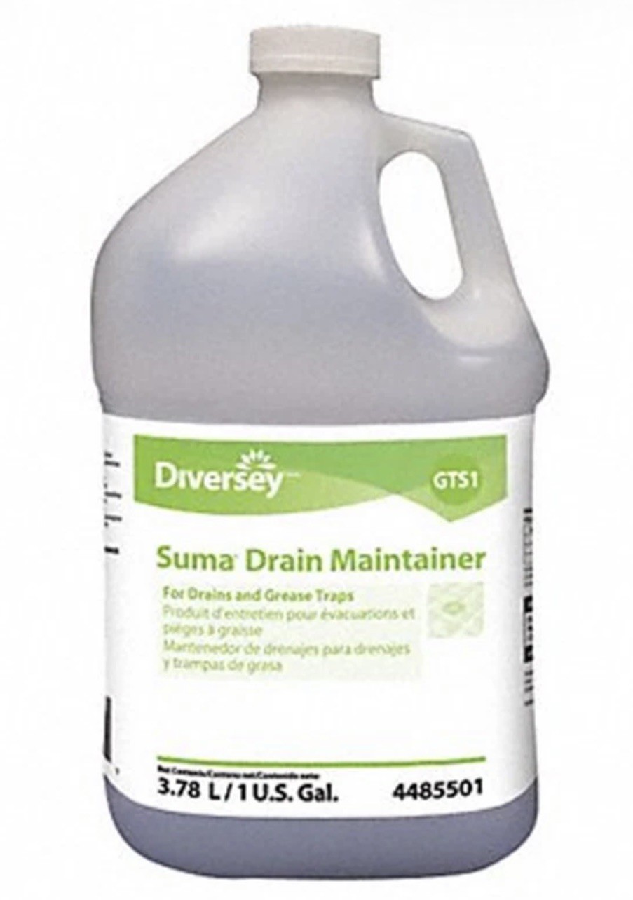 Diversey Suma Drain Cleaner Opener and Treatment, 1 gal, PK4 Diversey Suma Drain Cleaner Opener and Treatment, 1 gal, PK4