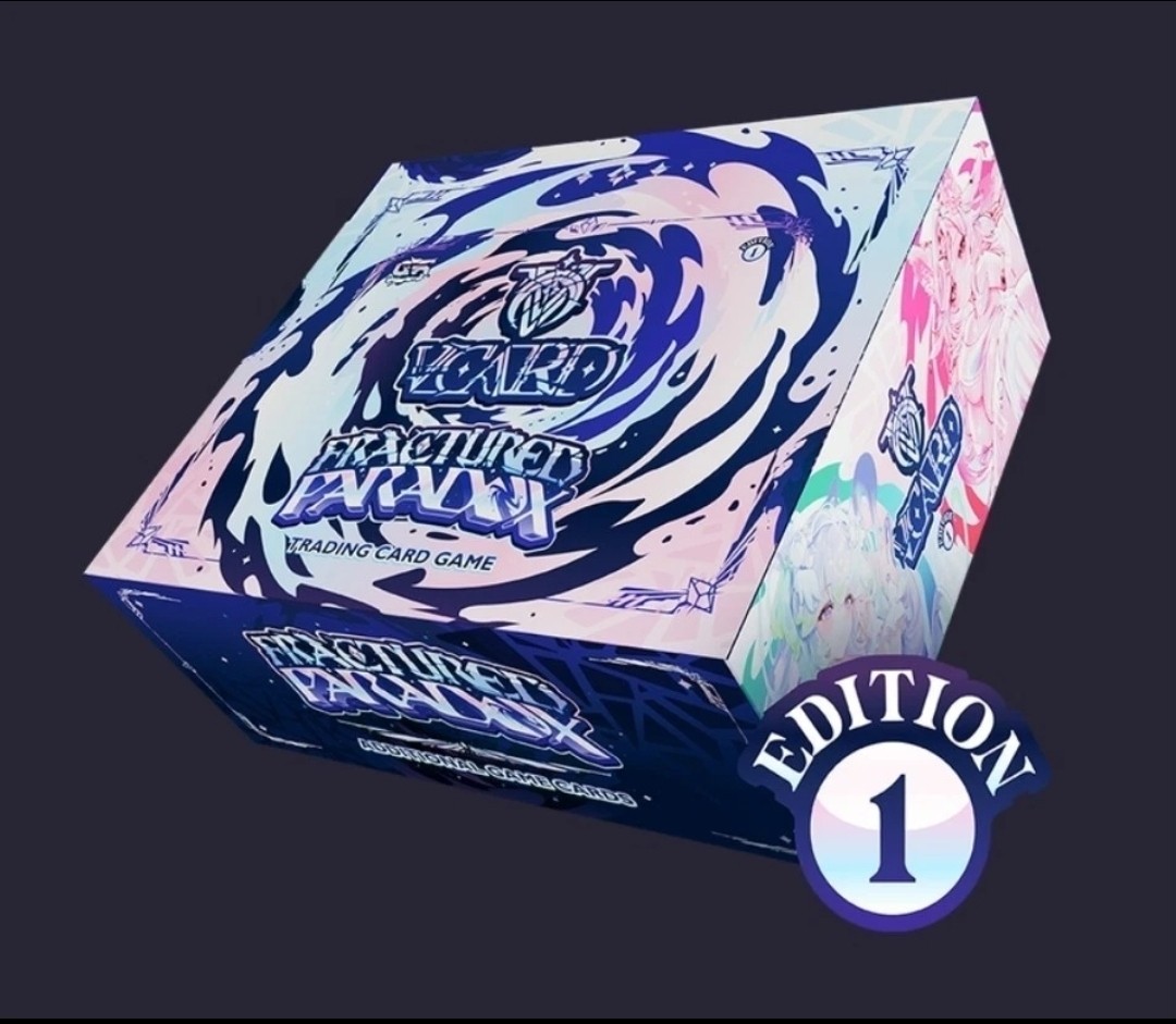 VCard Set 4 Fractured Paradox First Edition Limited Booster Box Gamersupps NIB