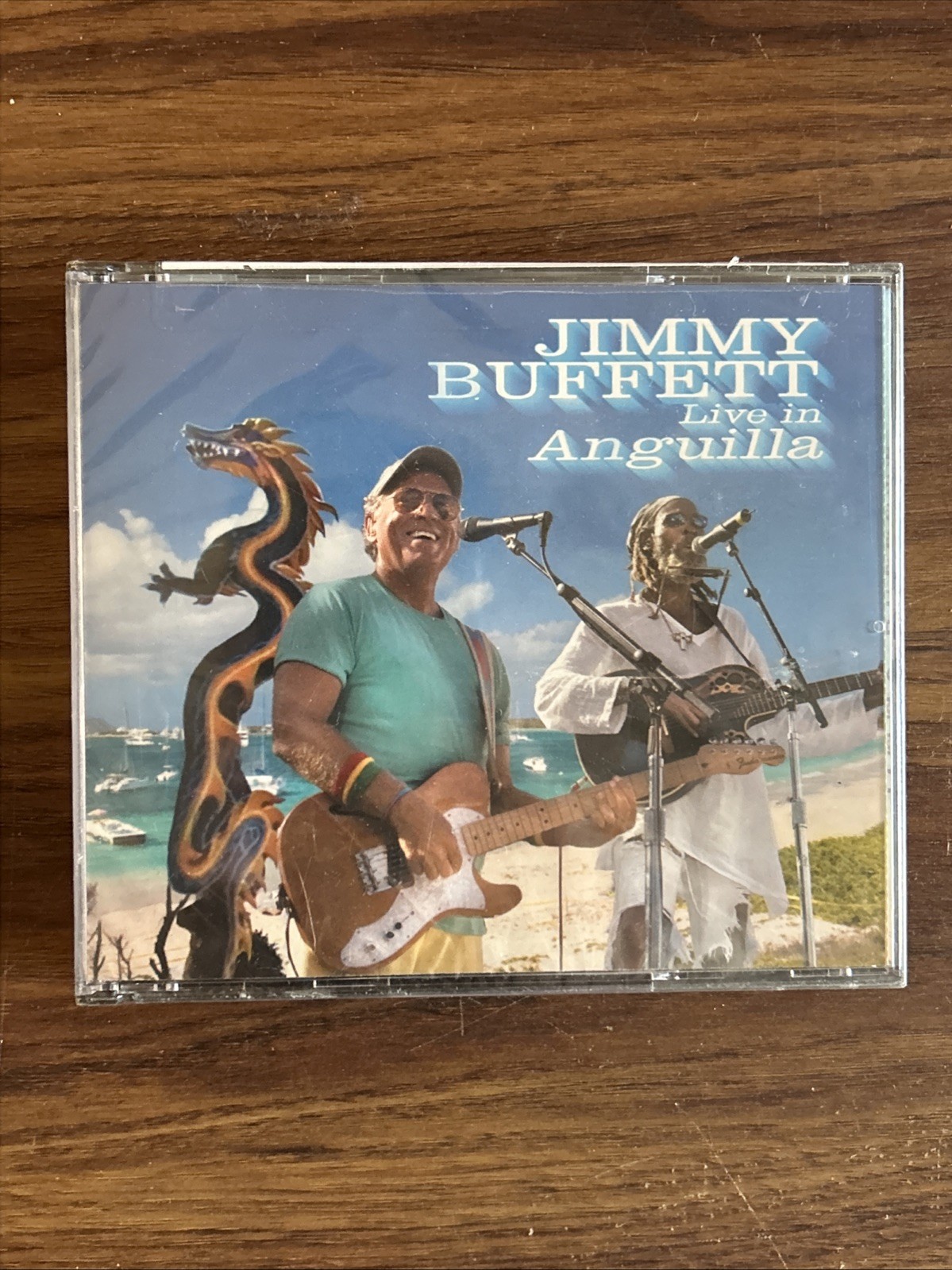 Jimmy Buffett Live in Anguilla 2007 2 CD + DVD Set Complete *BRAND NEW/SEALED*