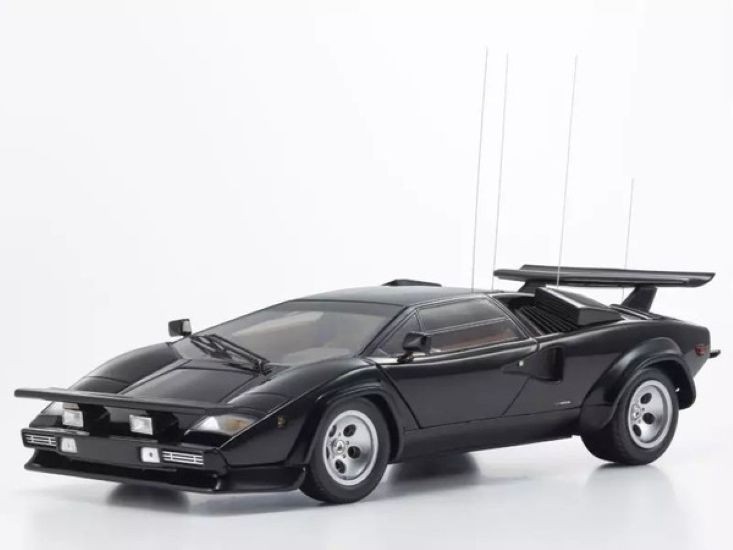 Kyosho Original KS08320BKCR F 1/18 Lamborghini Countach LP400S Cannonball Black