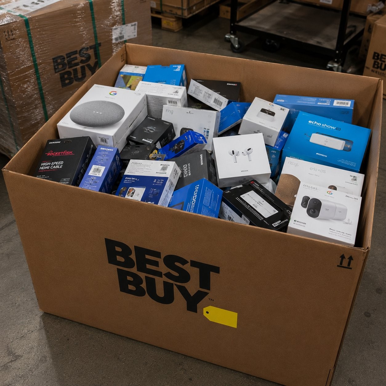 Amazon Liquidation Lot – Brand New Mixed Retail Inventory Electronics & Home