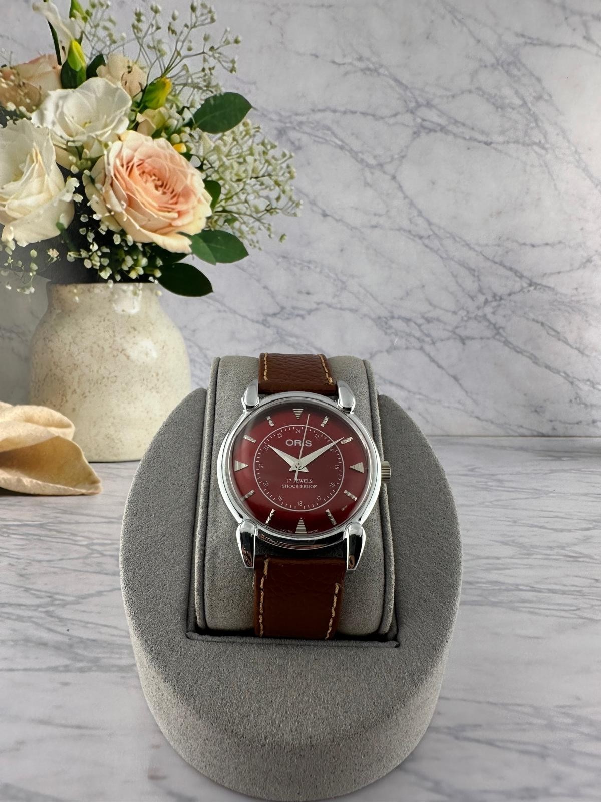 Vintage Oris Swiss  ST-96 Hand Wind  Mechanical Men's Watch - 