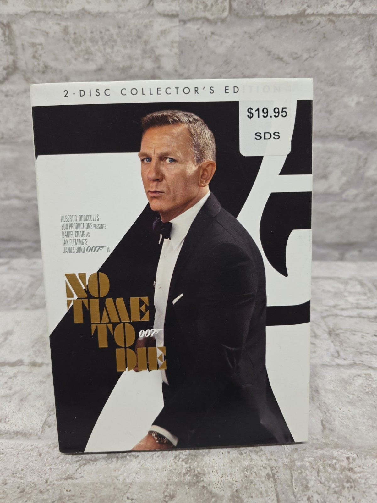 No Time To Die 007 (DVD, 2021) NEW w/Slip Cover 2-Disc Collector\'s Edition No Time To Die 007 (DVD, 2021) NEW w/Slip Cover 2-Disc Collector\'s Edition