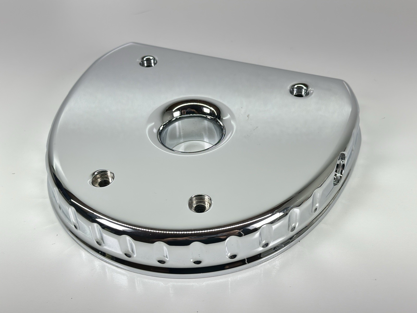 2002-2003 Gilroy Indian Chrome Rocker Box Top Cover Powerplus 100 Bottle Cap 2002-2003 Gilroy Indian Chrome Rocker Box Top Cover Powerplus 100 Bottle Cap