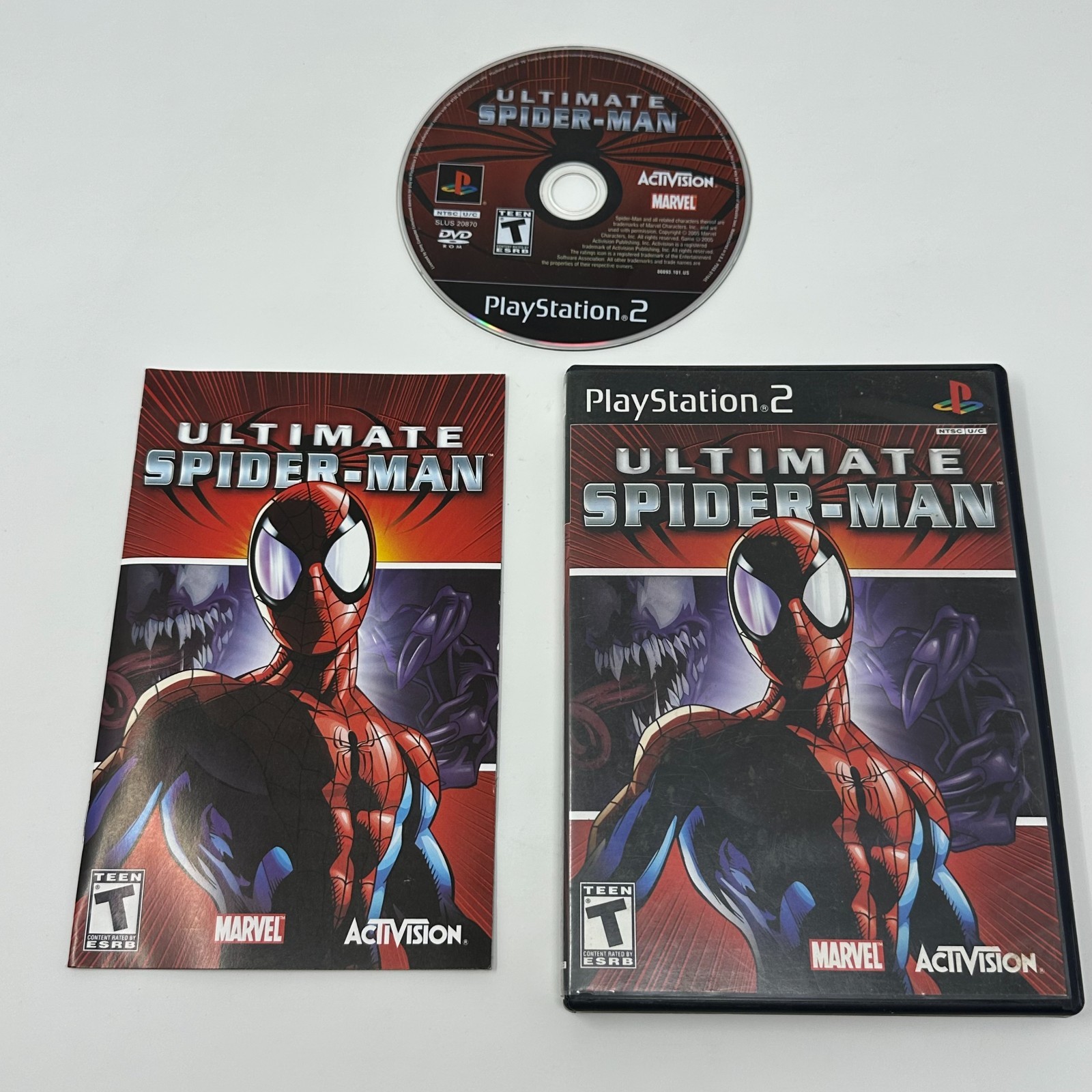 Ultimate Spider-Man (Sony PlayStation 2, 2005) CIB Ultimate Spider-Man (Sony PlayStation 2, 2005) CIB