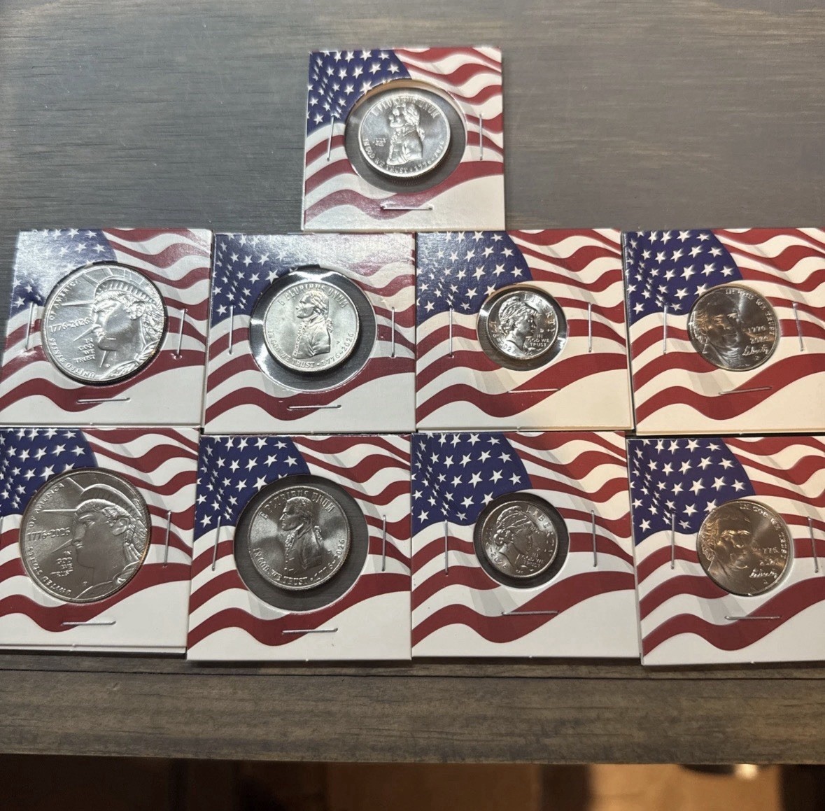 2026 Coin Set 9 Coins- Privy Quarter, P&D Halves, Quarters, Dimes And Nickels 2026 Coin Set 9 Coins- Privy Quarter, P&D Halves, Quarters, Dimes And Nickels