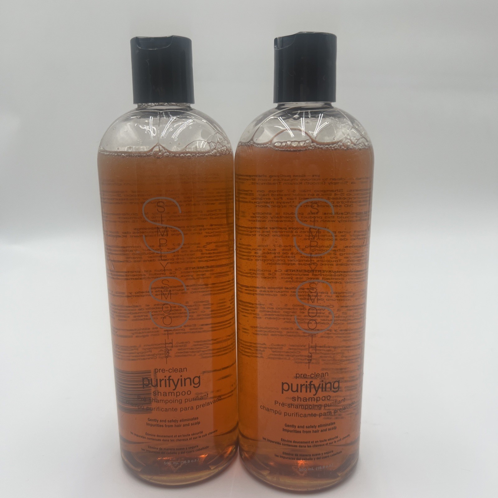 2 Simply Smooth Pre-Clean Purifying Shampoo - 16 oz Each