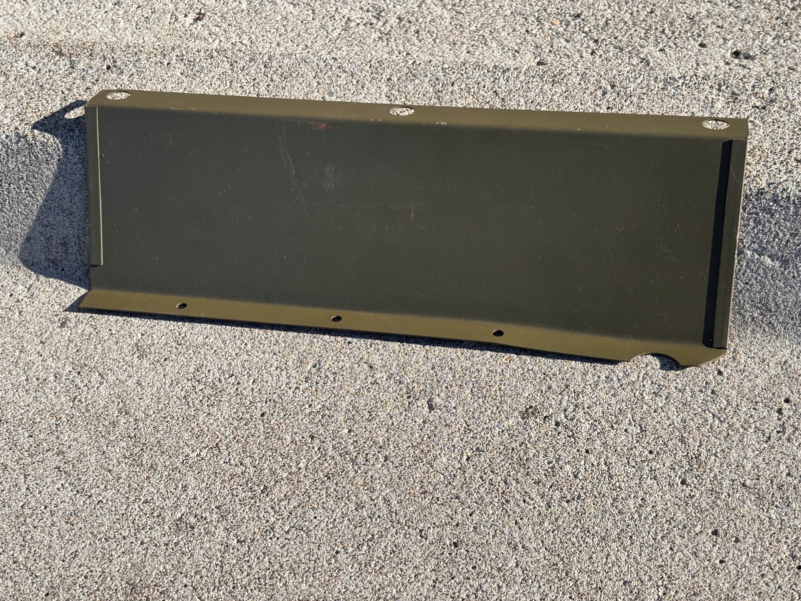 Willys MB / Ford GPW WWII Jeep Driver\'s Seat Fuel Tank Shield 1941-1945 Willys MB / Ford GPW WWII Jeep Driver\'s Seat Fuel Tank Shield 1941-1945