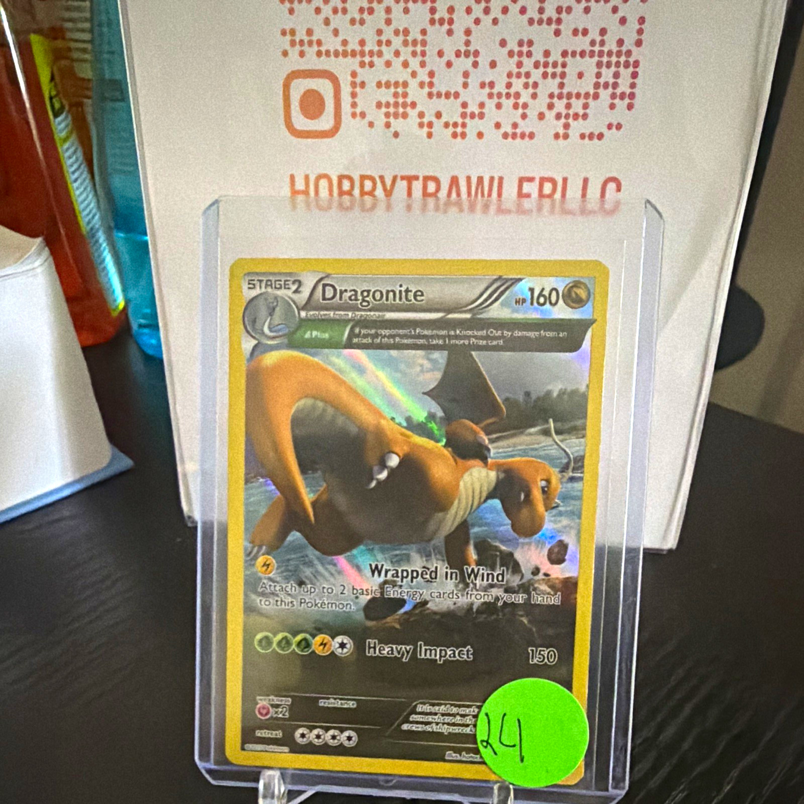Pokemon TCG Dragonite Delta Species 3/113 Rare Holo EN 2005 Stage 2 HP 160 Pokemon TCG Dragonite Delta Species 3/113 Rare Holo EN 2005 Stage 2 HP 160