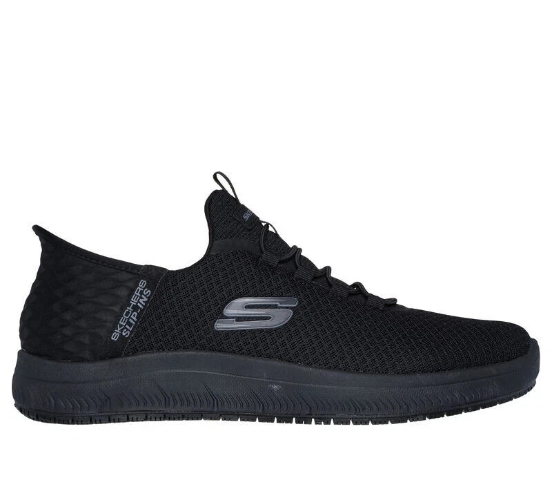 Skechers Work Hands Free Slip ins Slip Resistant Summits Colsin 200205 Black Skechers Work Hands Free Slip ins Slip Resistant Summits Colsin 200205 Black