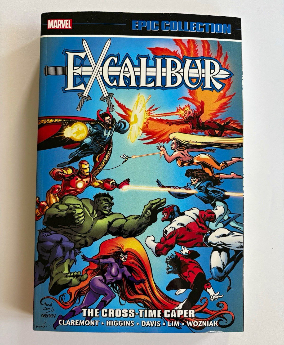 Marvel Epic Collection Excalibur The Cross-Time Caper OOP Trade Claremont Davis Marvel Epic Collection Excalibur The Cross-Time Caper OOP Trade Claremont Davis