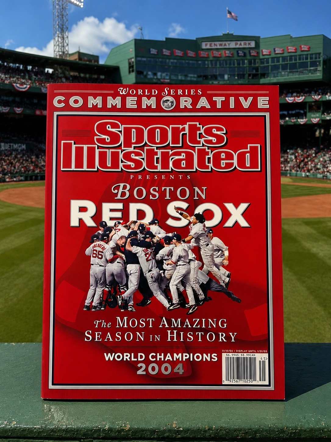 2004 Sports Illustrated Boston Red Sox World Series Commemorative Mag 11/10/04 2004 Sports Illustrated Boston Red Sox World Series Commemorative Mag 11/10/04