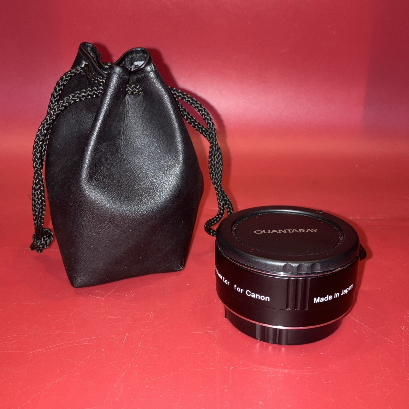 Quantaray 2X DG Teleconverter Lens Adapter for Canon EF With Case Quantaray 2X DG Teleconverter Lens Adapter for Canon EF With Case