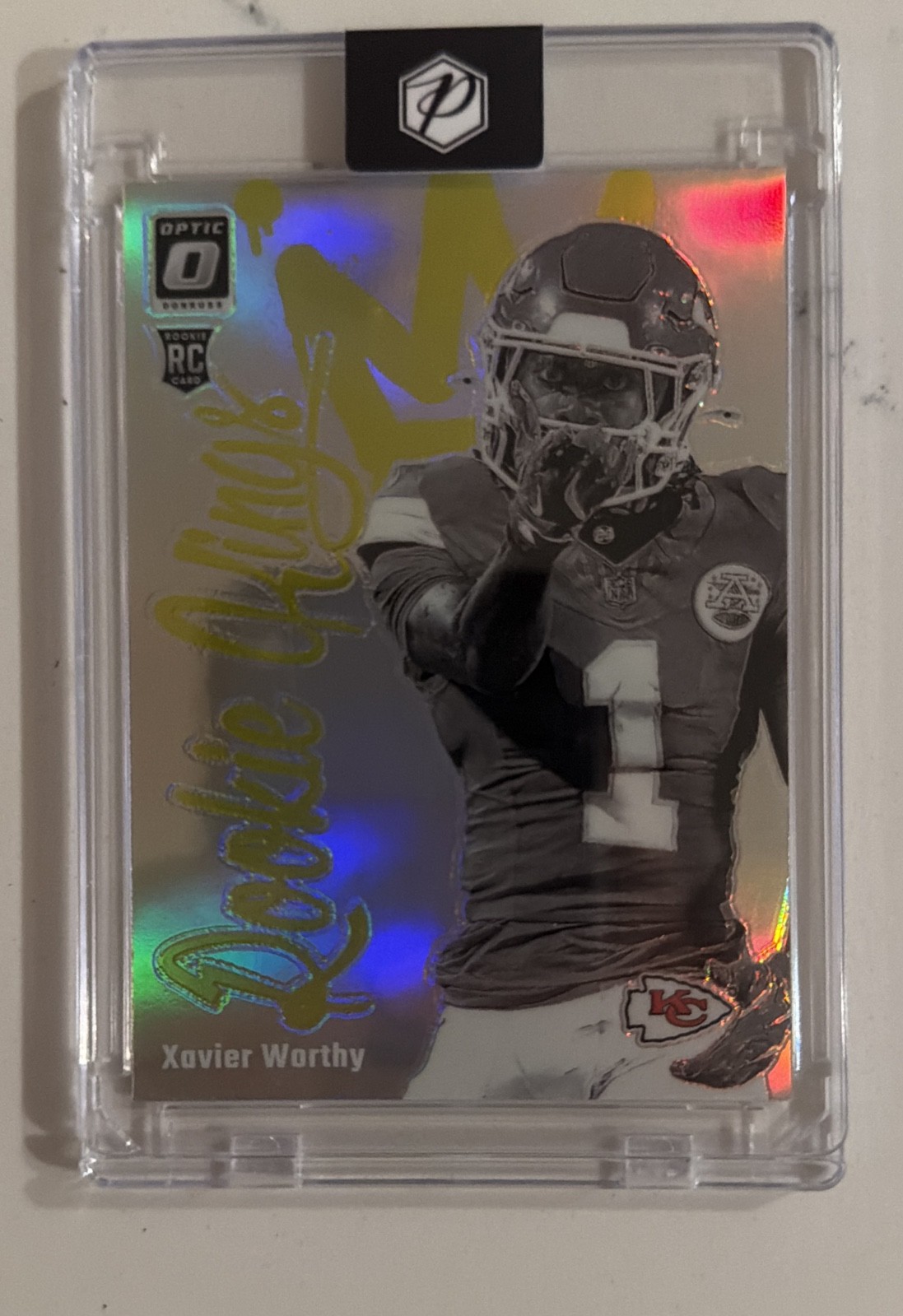 2024 Panini Donruss Optic - Rookie Kings Xavier Worthy #8 (RC)