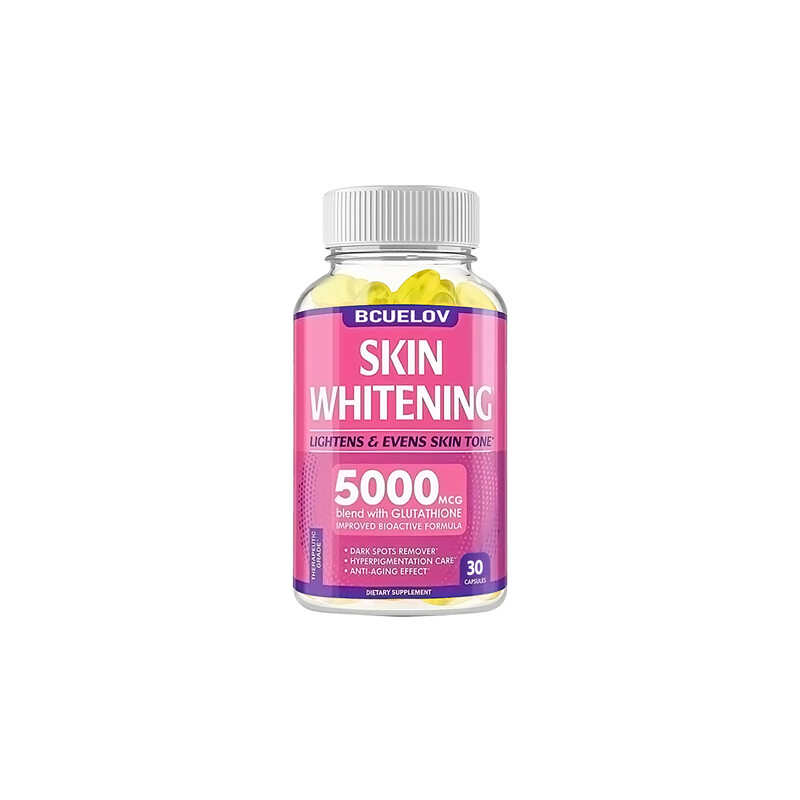 Glutathione Collagen Capsules - 5000 mg - Anti-Aging - Immune System Support