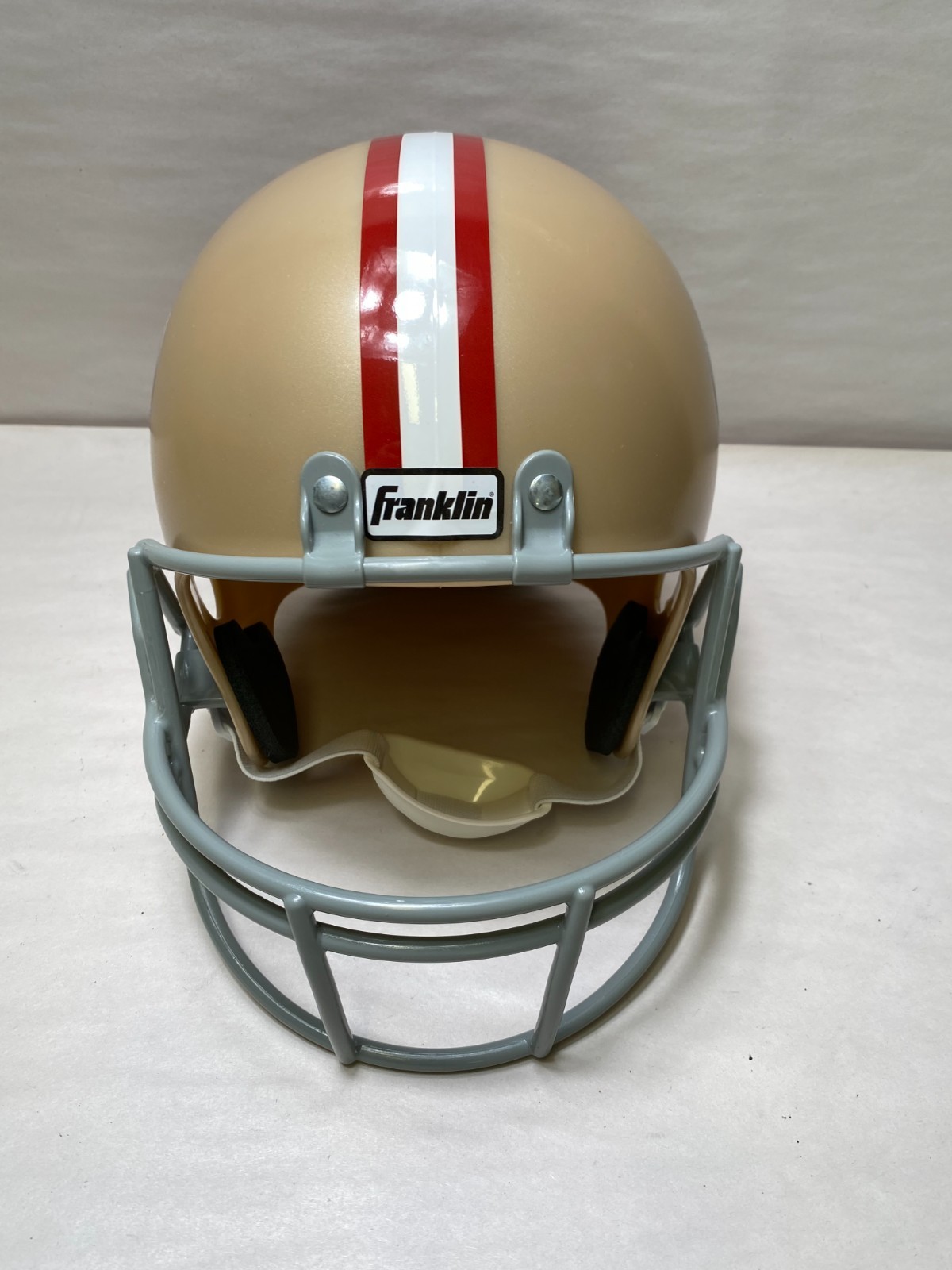 Vintage Franklin San Francisco 49ers NFL Youth Replica Helmet Gold SF Football