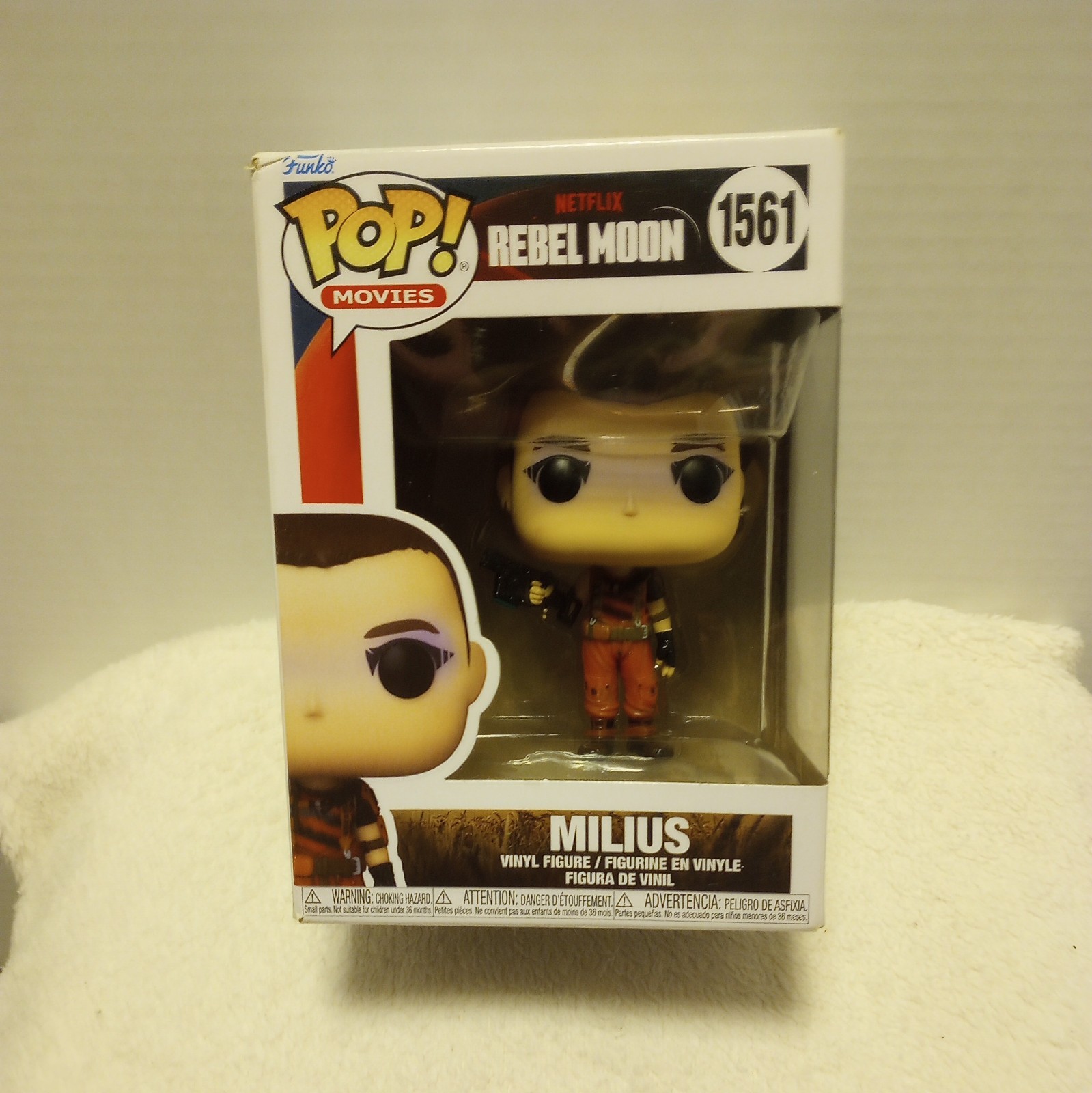 Funko Pop Vinyl: Rebel Moon - Milius #1561 Funko Pop Vinyl: Rebel Moon - Milius #1561
