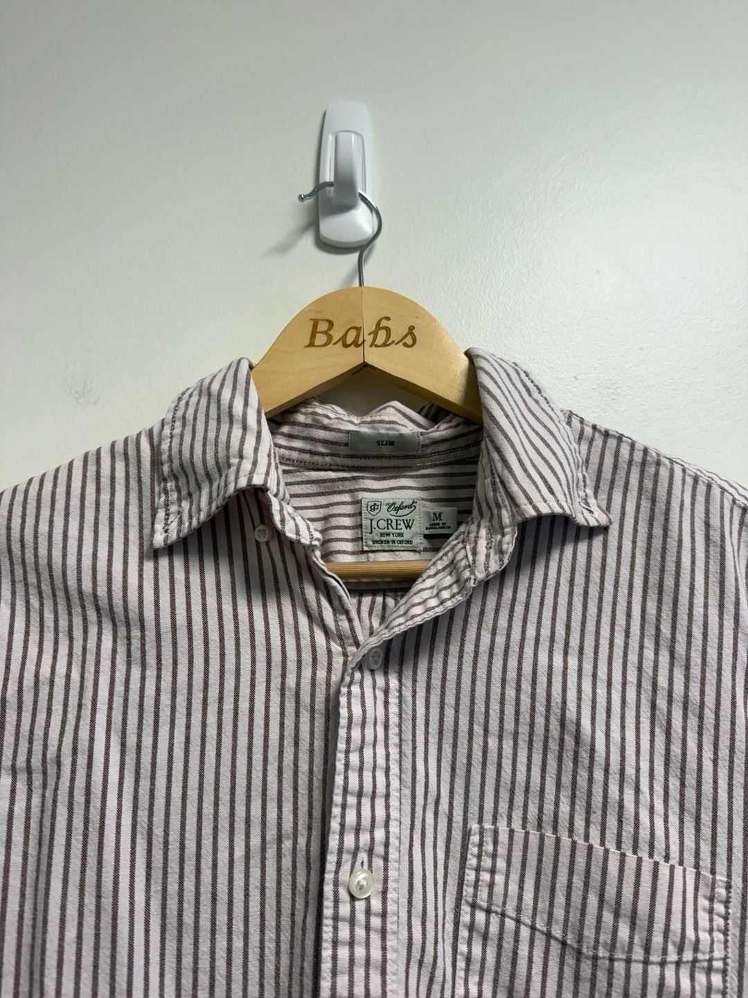 J.Crew Oxford Slim Fit Striped Shirt Size M J.Crew Oxford Slim Fit Striped Shirt Size M