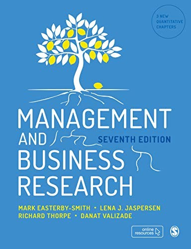 Management and Business Research, Easterby-Smith, Jaspersen, T 9781529734515..