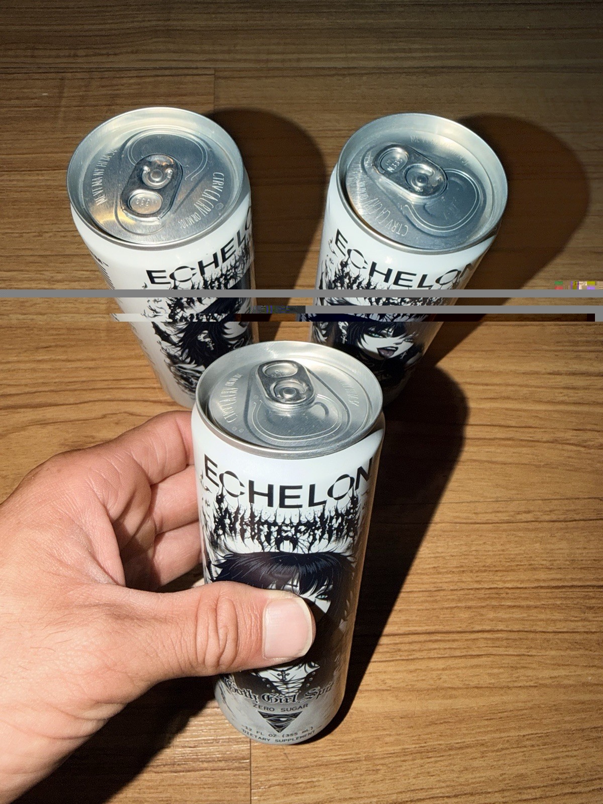 Echelon Carpe Noctem Zero Sugar Energy Drink 3 x 12 fl oz Cans