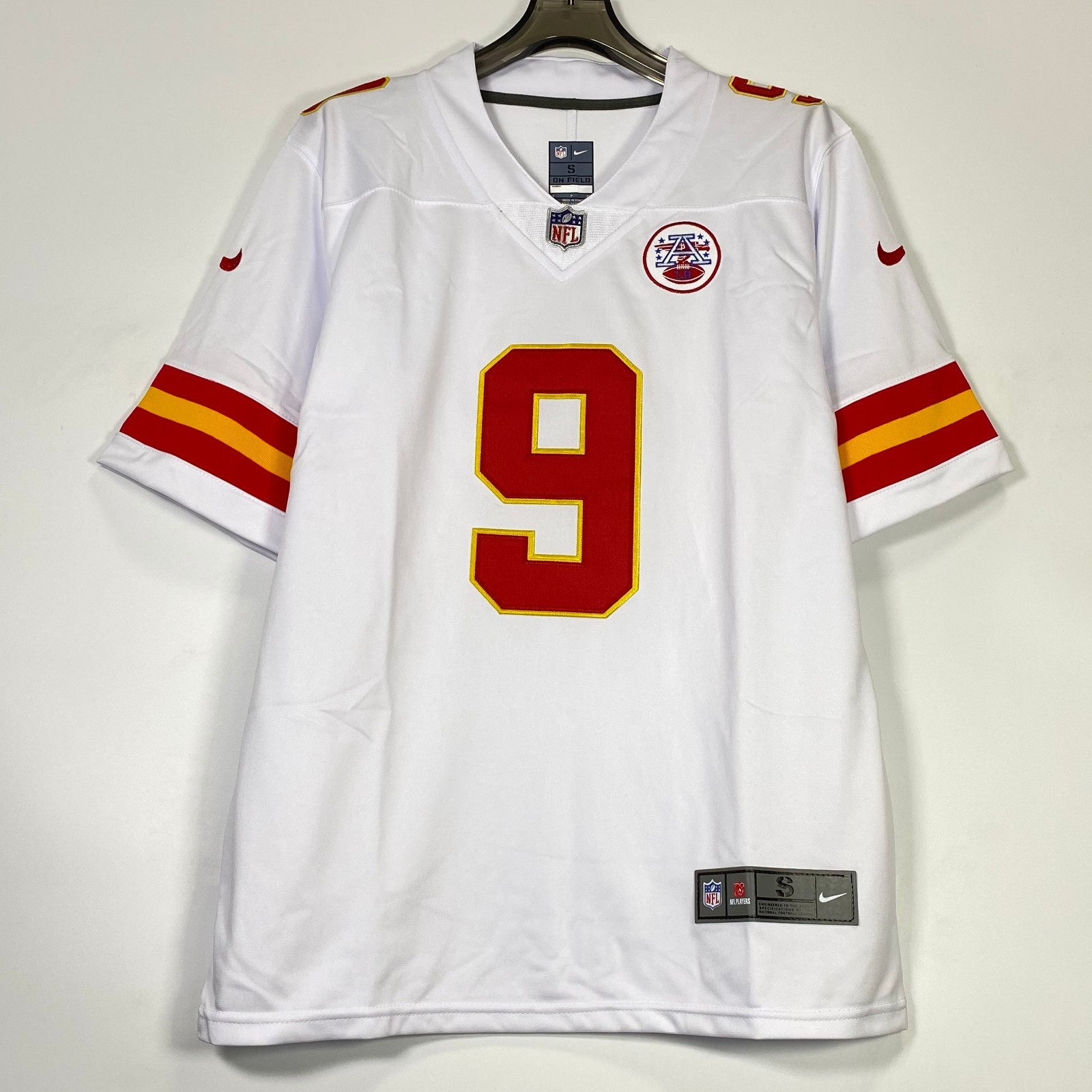 Kenneth Walker III #9 Embroidered Jersey, White, S-4XL